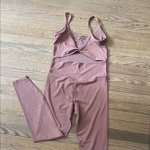 All in Motion Dusty Pink Activewear Onesie